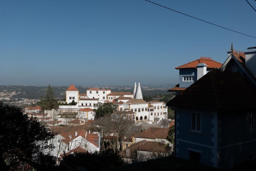 Pena Palace, Moorish Castle,Quinta ad Regaleira:Walking tour - The 25-minute walk to Pena Palace