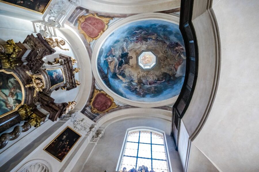 Prague Castle 2.5-Hour Tour Including Admission Ticket - St. George’s Basilica brings a different mood