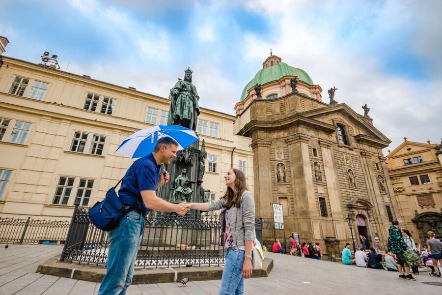 Prague Castle 2.5-Hour Tour Including Admission Ticket - Golden Lane shows the castle at a human scale