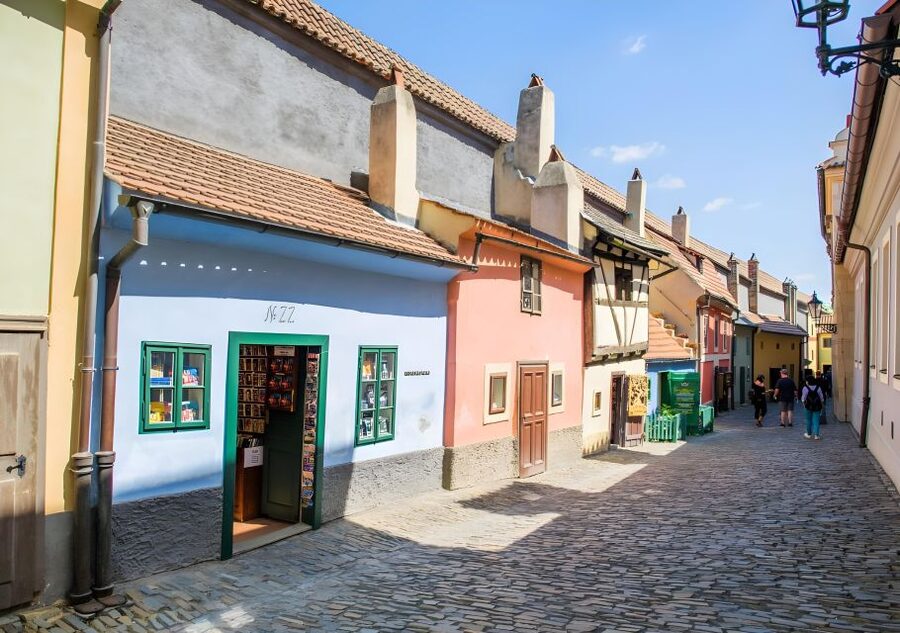 Prague Castle: Royal Palace, Cathedral, and Golden Lane Tour - Starting at Jan Palach Square and riding like a local