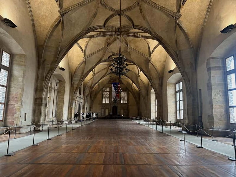 Prague Castle Ticket & Audioguide with Pick-up in GPG Office - St. George’s Basilica for a quieter contrast