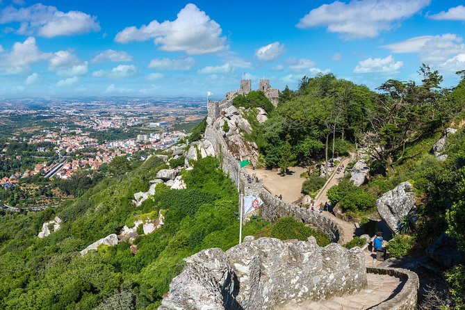 Private Half Day Tour to Sintra and Pena Palace from Lisbon - Walking the Moorish Castle walls