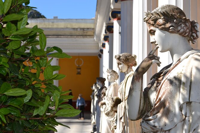 Private Tour Corfu, Achilleion Palace, Mon Repo, Kanoni, Old Town - Old Fortress and the walk into Corfu Town