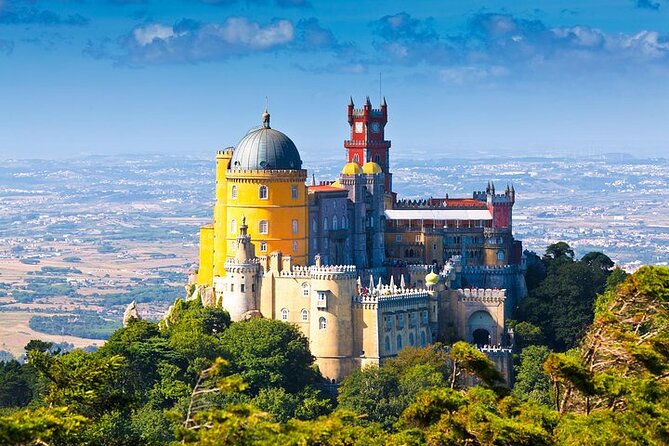 PRIVATE Tour From Lisbon: Sintra, Pena Palace and Cascais - Pena Palace and two hours in the Sintra hills