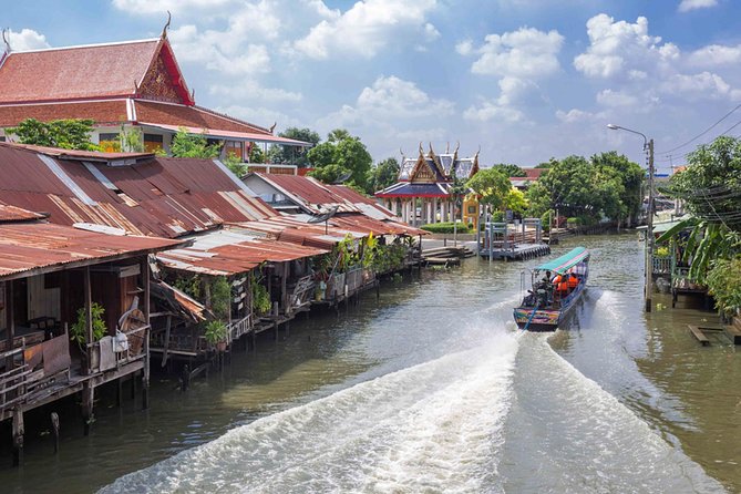 Private Tour: Half-day Grand Palace and Wat Arun by Boat - Thonburi canals by longtail boat