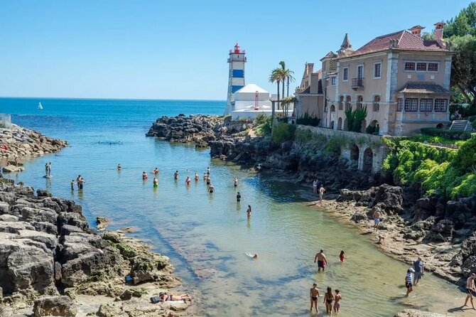 Private Tour Sintra, Pena Palace and Cascais from Lisbon - Azenhas do Mar and the road to Cascais