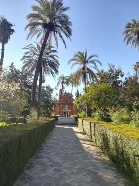 Real Alcázar of Seville Skip-the-Line Private Tour - The view at the end