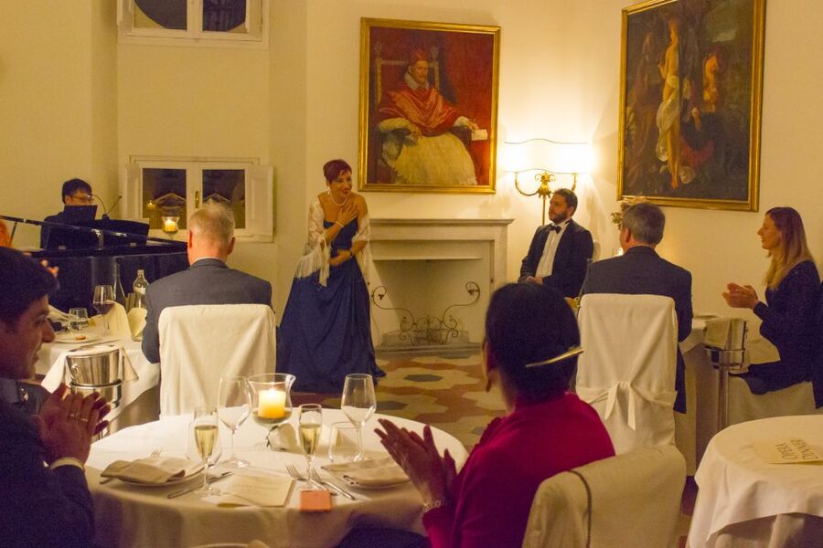 Rome: Dinner and Opera Performance at Palazzo Pamphili - Beginning at 7:30 on Terrazza Borromini