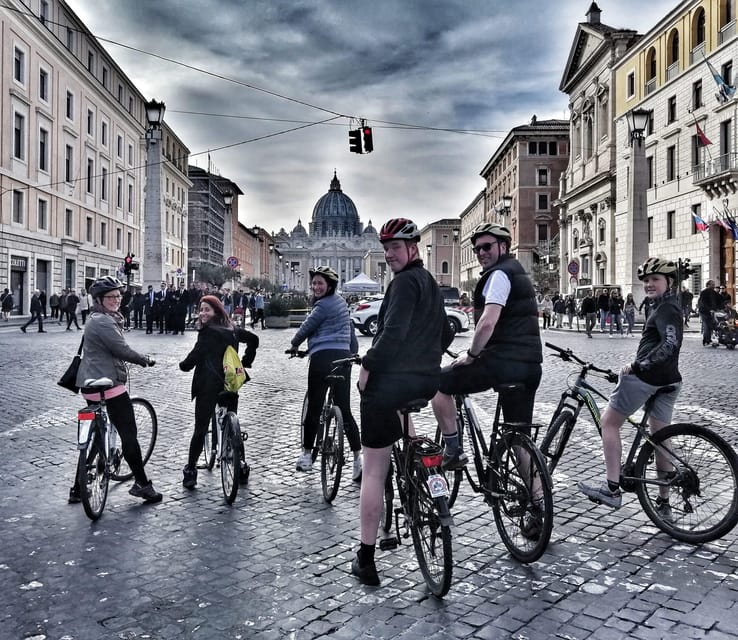 Rome: Monuments and Belvederes Guided E-Bike Tour - Capitoline Hill and the Roman Forum views