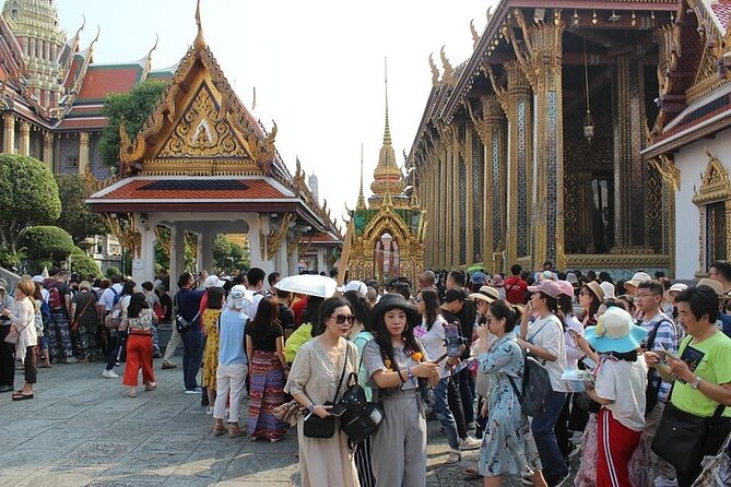 Royal Palace Bangkok Entrance Ticket with Hotel Pick Up - Entering the Grand Palace compound