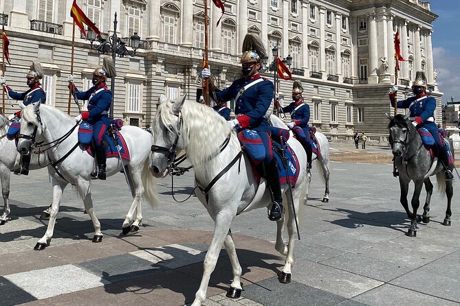 Royal Palace Madrid Small Group Tour with Skip the Line Ticket - The Royal Palace entrance and first impressions