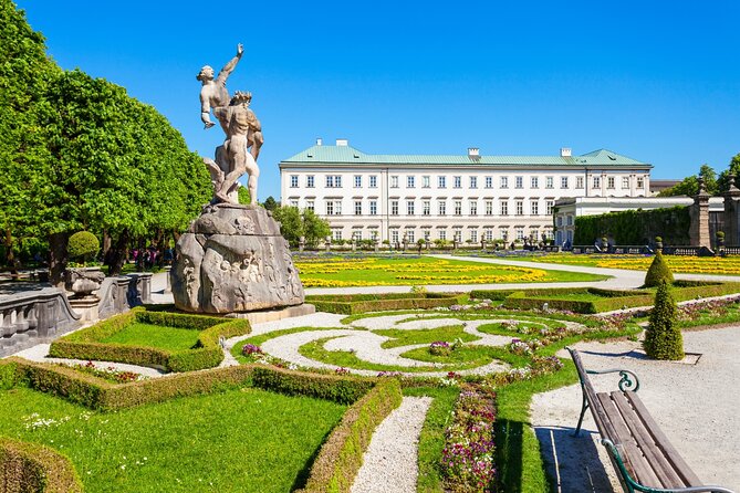 Salzburg Old Town Walking Tour, Mozart, Mirabell Gardens - Kapitelplatz and the fortress view