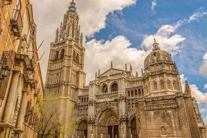 Segovia and Toledo Day Tour from Madrid with Optional Alcazar - Segovia Cathedral and the castle on the crag