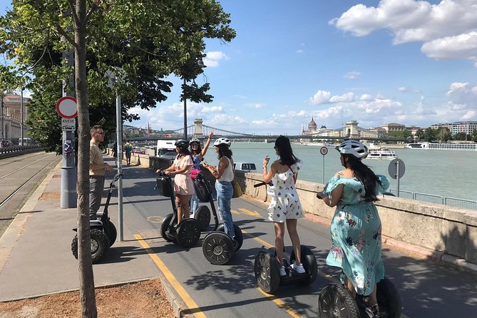 Segway Guided Tour In Budapest, Historical Buda Castle - Learning the Segway before the city ride