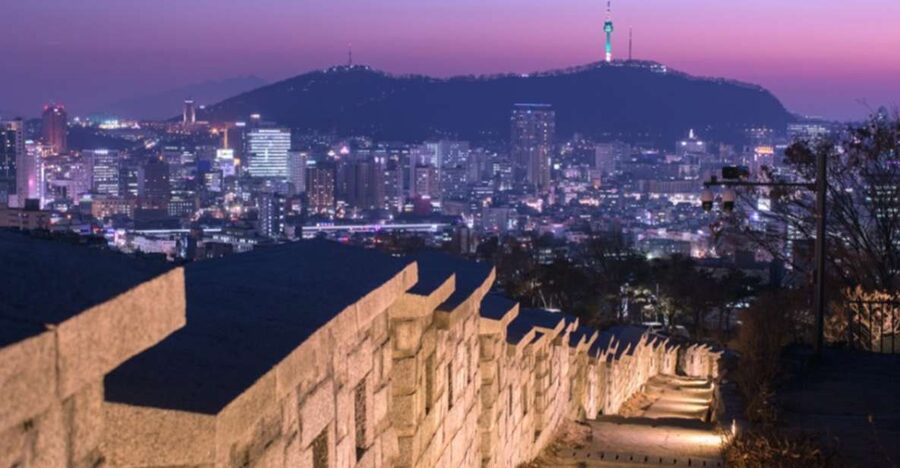 Seoul: Nighttime Tour of Palace, Market, Naksan Park & More - Gwangjang Market for food, gifts, and people-watching