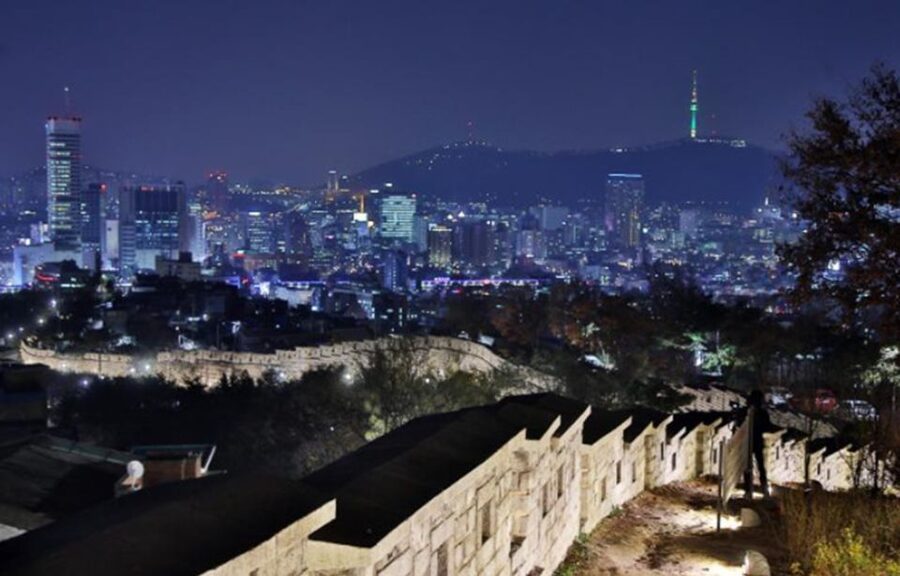 Seoul: Nighttime Tour of Palace, Market, Naksan Park & More - Naksan Park and the Seoul City Wall