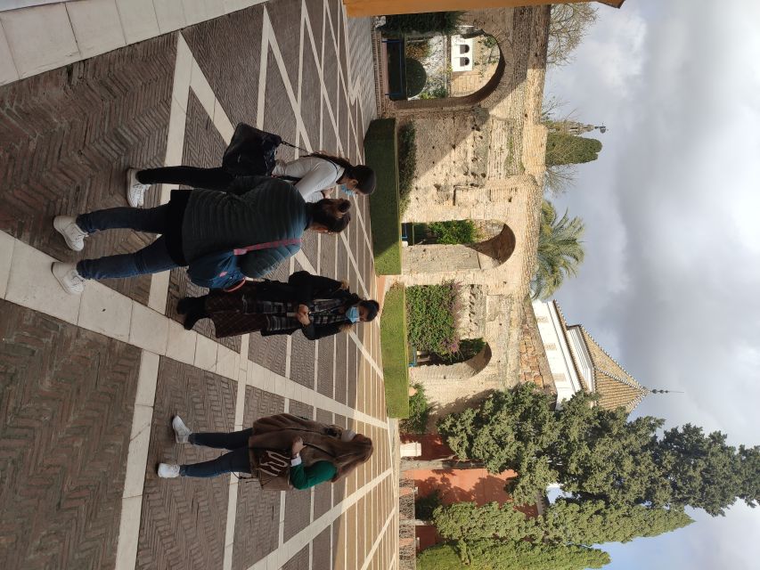 Seville: Alcázar Tour with Tickets Included - The Patio del Crucero and underground water spaces