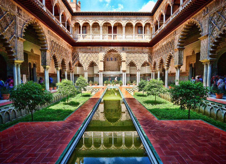 Seville: Alcázar Tour with Tickets Included - The royal gardens after the palace rooms