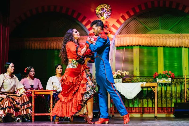 Seville: Flamenco at El Palacio Andaluz with Optional Dinner - What happens before the show at the Flamenco Dress Museum