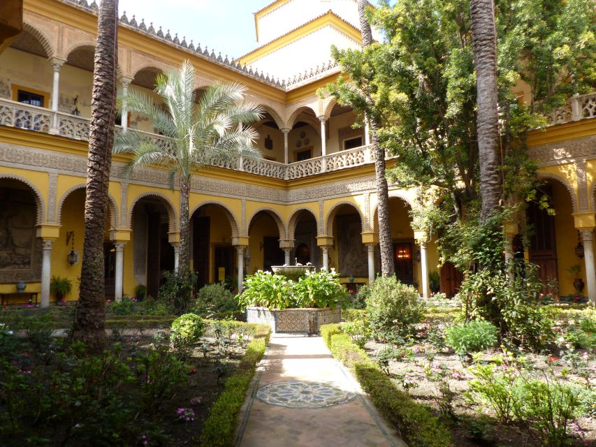 Seville: Palacio de Las Dueñas Entry Ticket and Guided Tour - Gothic, Mudéjar, and Renaissance details in one palace