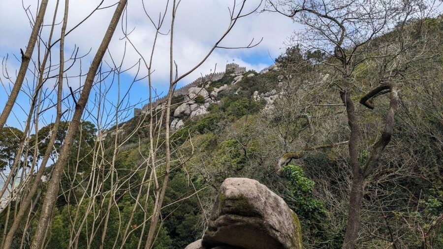 Sintra Hike: Past palaces and hidden paths. - A viewpoint toward Lisbon, Cascais, and the coast