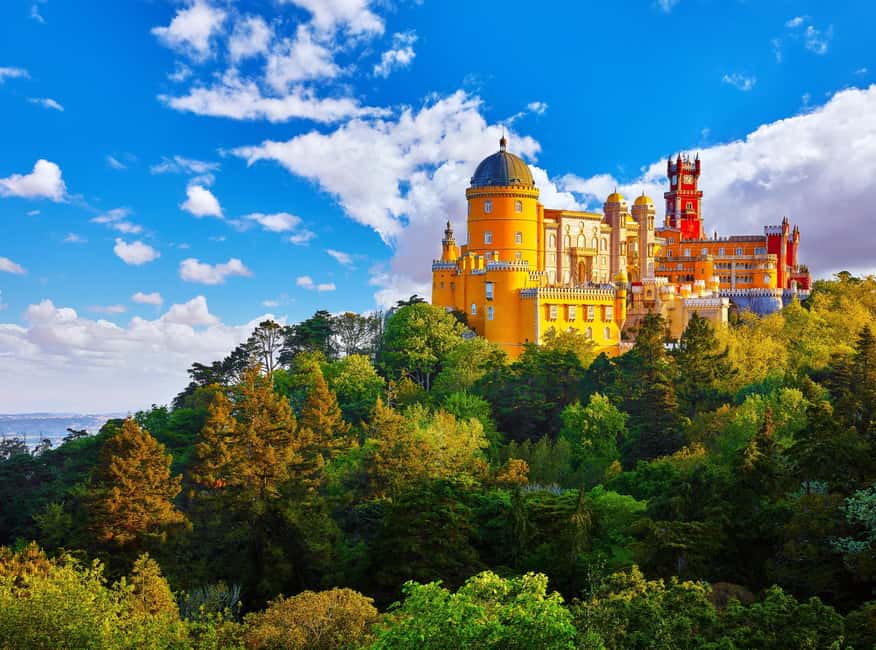 Sintra, Pena Palace, Cabo da Roca, Cascais and Estoril - Pena Palace, Sintra’s colorful mountaintop showpiece