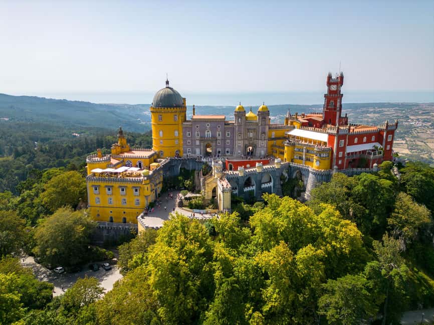 Sintra Small Group: Pena Palace, Moorish Castle & Cascais - From Lisbon to Pena Palace in 45 minutes