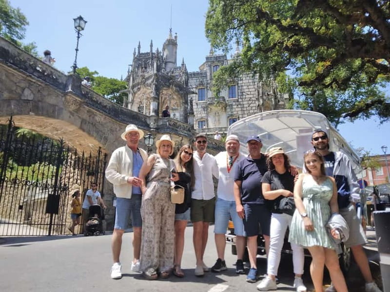 Sintra Tour: Palaces and Dream Landscapes in Tuk Tuk - Pena Palace and the high mountain views