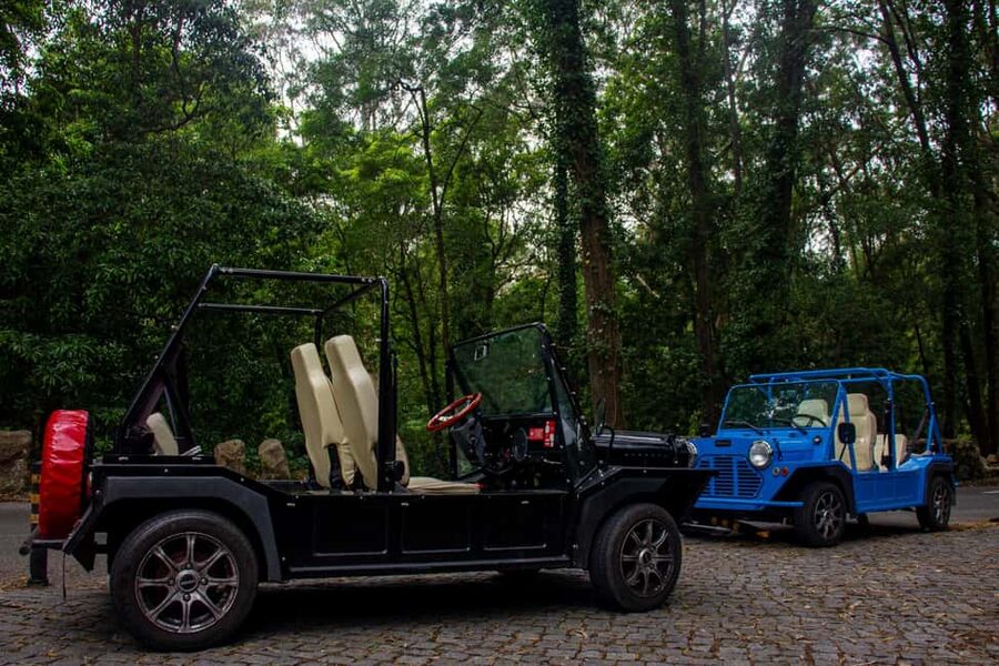 Sintra: Vintage electric Tuk Tuk tour, Pena Palace 4/5 hours - Portela de Sintra to the National Palace