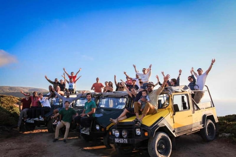 Sintra: Vintage Jeep tour, Pena Palace and coastline 8 hours - A local sweet and lunch in Colares
