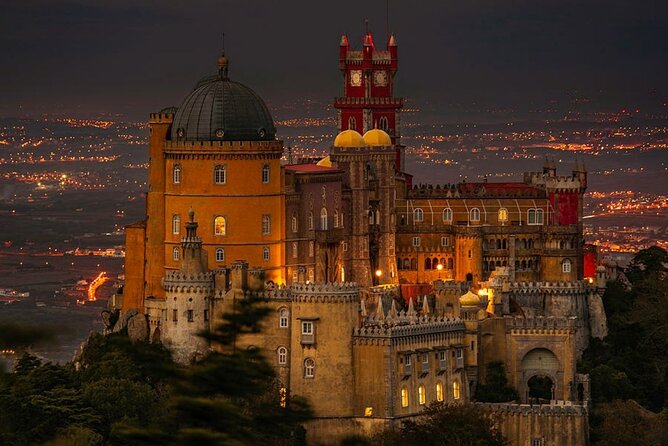 Small-Group Tour to Sintra , Pena Palace , Regaleira & Cascais - Guincho Beach adds Atlantic air to the route