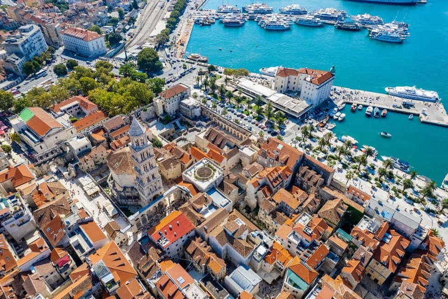 Split: 1.5-Hour Walking Tour and Diocletian's Palace - The Golden Gate and Split’s Roman front door