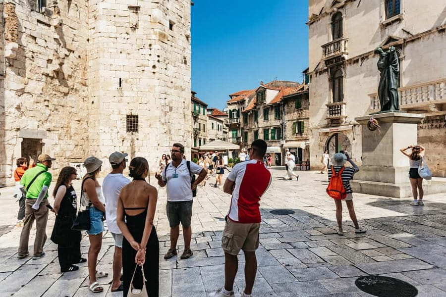 Split: Diocletian Palace & Old Town Guided Walking Tour - Walking conditions, clothing, and access