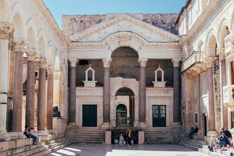 Split: Diocletian's Palace Private walking tour - The Peristyle and the emperor’s public image