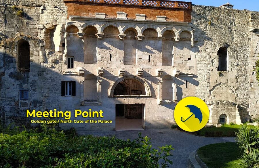 Split Old Town and Diocletian's Palace Tour - From People’s Square to the Riva