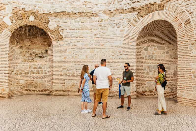 Split Old Town and Diocletian's Palace Tour - Meeting beneath Gregory of Nin at the Golden Gate