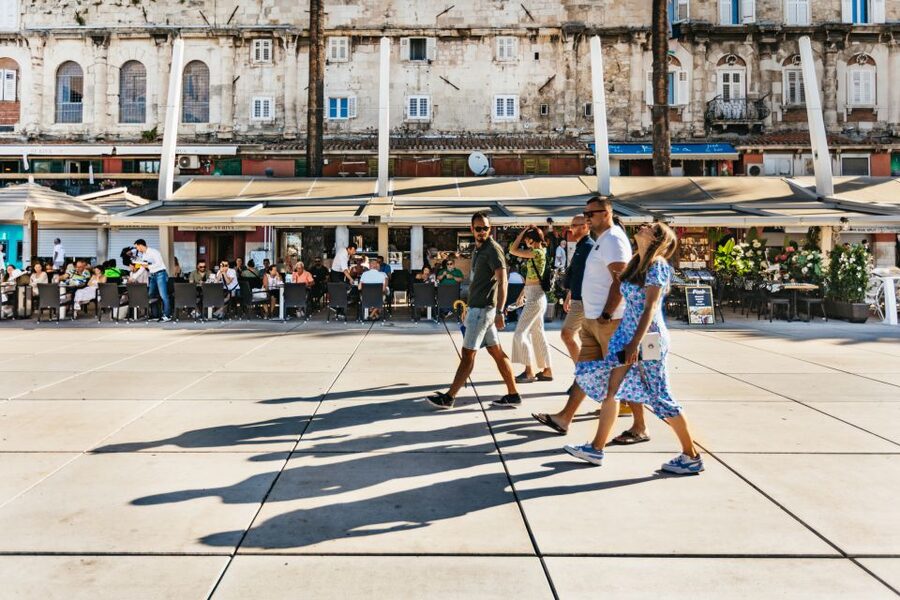 Split: Private Walking Tour with Diocletian's Palace - Vestibul and the return to the Golden Gate