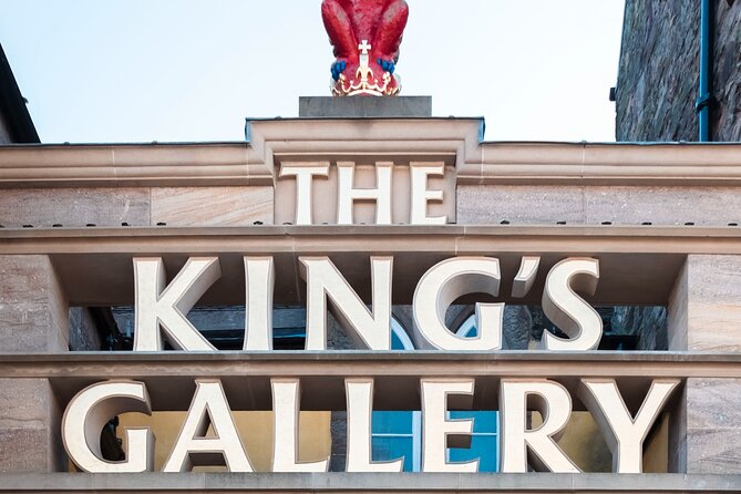 The King's Gallery, Palace of Holyroodhouse - What the multimedia guide adds