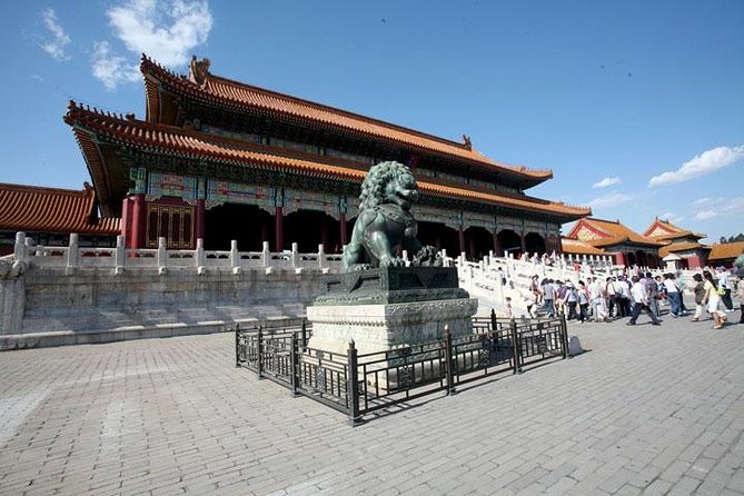 Tiananmen Square & Forbidden City with Entry Tickets - Entering the Forbidden City through Meridian Gate
