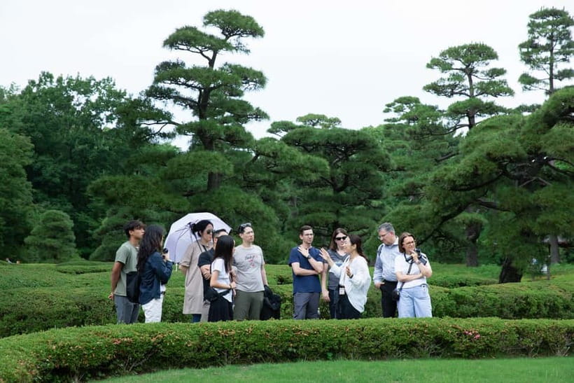 Tokyo: Imperial Palace East Gardens Walking Tour - Ninomaru Garden’s ponds, bridges, and careful design