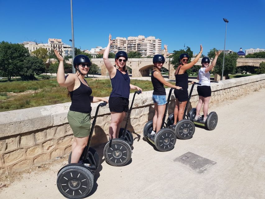 Valencia: Garden & Palace Music Segway Tour - Riding through Valencia’s old riverbed