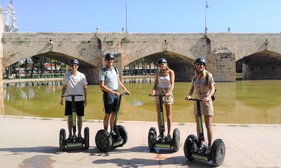 Valencia: Garden & Palace Music Segway Tour - The Music Palace and the water around it