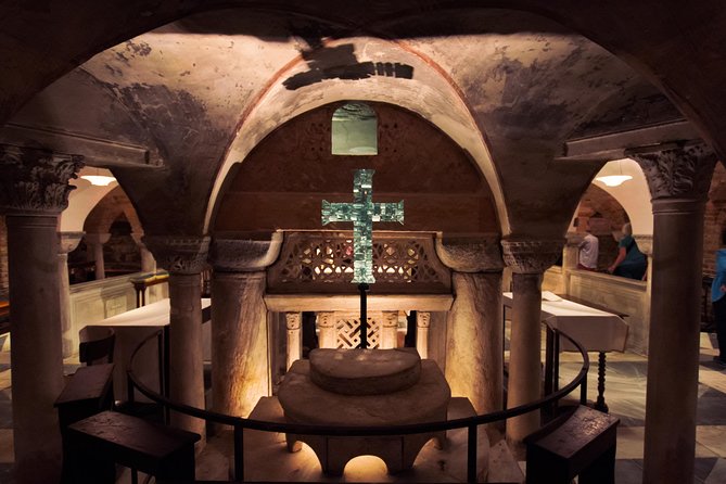 Venice: St Mark's Basilica After-Hours Tour with Optional Doge's Palace - The crypt beneath St. Mark’s
