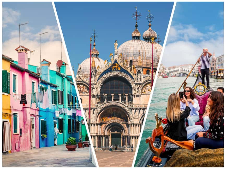 Venice: St Mark's, Doge's Palace, Murano & Burano Day Tour - St. Mark’s Basilica and the Church of Gold