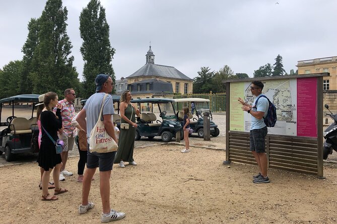 Versailles Golfcart & Bike Guided Tour: Gardens Hamlet Fountains - Lunch at Angelina and the limits of the discount