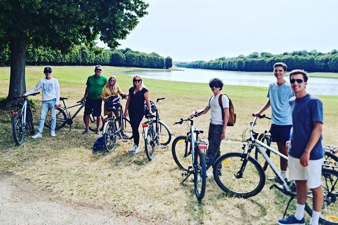 Versailles Golfcart & Bike Guided Tour: Gardens Hamlet Fountains - Cycling beside the Grand Canal