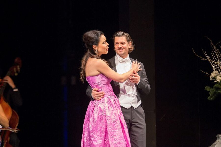 Vienna: Classical Concert at Eschenbach Palace - Opera singers, ballet, and a little stage humor