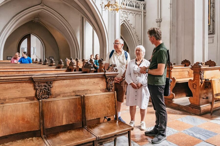 Vienna: Hofburg and Empress Sisi Museum Guided Tour - The Augustinian Church and royal weddings