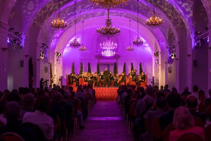 Vienna: Mozart and Strauss Concert at Schönbrunn - The room, lighting, and sound