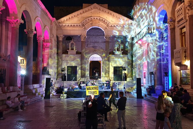 Walking Tour of Split and Diocletian's Palace - The palace substructures and what they reveal
